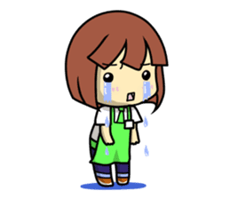 Waku Waku Work Girl 2(Renewal Version) sticker #8919185