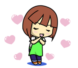 Waku Waku Work Girl 2(Renewal Version) sticker #8919190