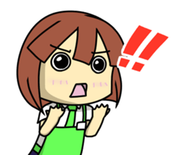 Waku Waku Work Girl 2(Renewal Version) sticker #8919191