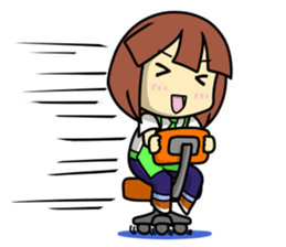 Waku Waku Work Girl 2(Renewal Version) sticker #8919195