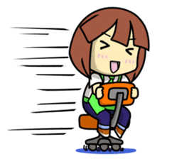 Waku Waku Work Girl 2(Renewal Version) sticker #8919195