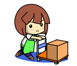 Waku Waku Work Girl 2(Renewal Version) sticker #8919196