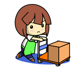 Waku Waku Work Girl 2(Renewal Version) sticker #8919196