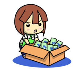 Waku Waku Work Girl 2(Renewal Version) sticker #8919197