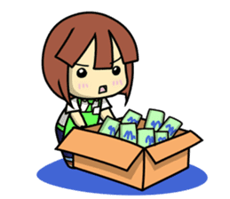 Waku Waku Work Girl 2(Renewal Version) sticker #8919197