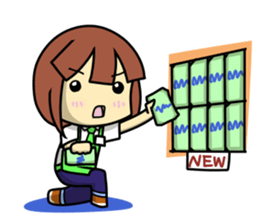 Waku Waku Work Girl 2(Renewal Version) sticker #8919198
