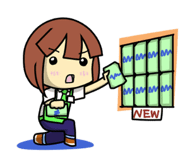 Waku Waku Work Girl 2(Renewal Version) sticker #8919198