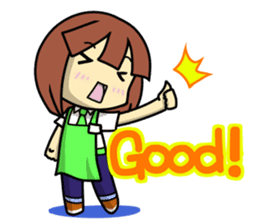 Waku Waku Work Girl 2(Renewal Version) sticker #8919207