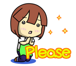 Waku Waku Work Girl 2(Renewal Version) sticker #8919210