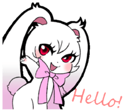 *Girl's* sticker #8919416