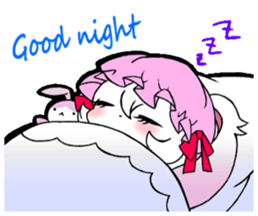 *Girl's* sticker #8919435