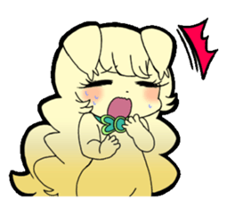 *Girl's* sticker #8919440