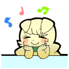 *Girl's* sticker #8919442