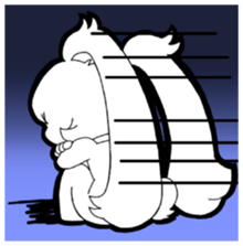 *Girl's* sticker #8919447