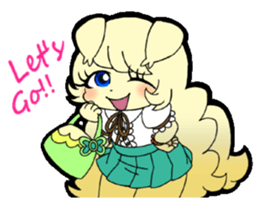 *Girl's* sticker #8919450