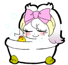 *Girl's* sticker #8919451