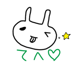 rabbit's everyday sticker #8919515