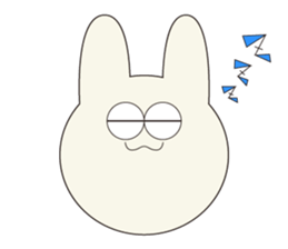 Interesting rabbit daily life sticker #8920147