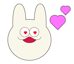 Interesting rabbit daily life sticker #8920149