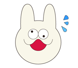 Interesting rabbit daily life sticker #8920158