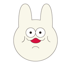 Interesting rabbit daily life sticker #8920161