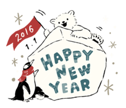 Animals of the Arctic & the Antarctic 3 sticker #8920769