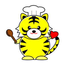 Tiger in Kansai region of Japan Vol.3 sticker #8921305