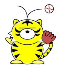 Tiger in Kansai region of Japan Vol.3 sticker #8921317
