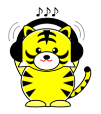 Tiger in Kansai region of Japan Vol.3 sticker #8921320