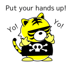 Tiger in Kansai region of Japan Vol.3 sticker #8921323