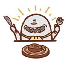 Little Monster Wuga 2 by Aloe sticker #8921463