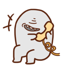 Little Monster Wuga 2 by Aloe sticker #8921491