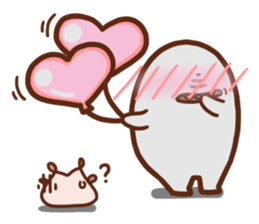 Little Monster Wuga by Aloe sticker #8921537