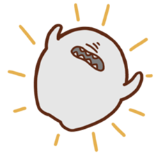 Little Monster Wuga by Aloe sticker #8921539