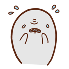 Little Monster Wuga by Aloe sticker #8921540