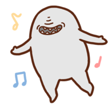 Little Monster Wuga by Aloe sticker #8921542