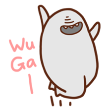 Little Monster Wuga by Aloe sticker #8921550
