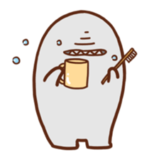 Little Monster Wuga by Aloe sticker #8921554