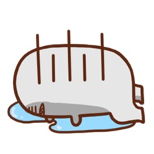 Little Monster Wuga by Aloe sticker #8921565