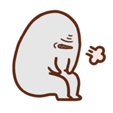 Little Monster Wuga by Aloe sticker #8921567