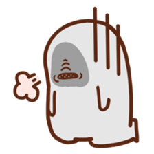 Little Monster Wuga by Aloe sticker #8921568