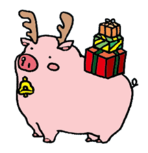 princess pig2 sticker #8921988