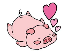 princess pig2 sticker #8921998