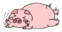 princess pig2 sticker #8921999