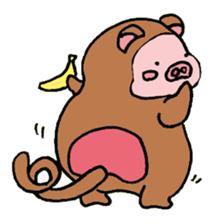 princess pig2 sticker #8922004