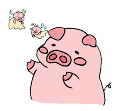 princess pig2 sticker #8922005