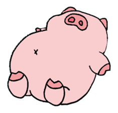 princess pig2 sticker #8922008