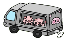 princess pig2 sticker #8922014