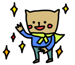 Animal and cute girl. sticker #8922228