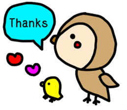 Animal and cute girl. sticker #8922238